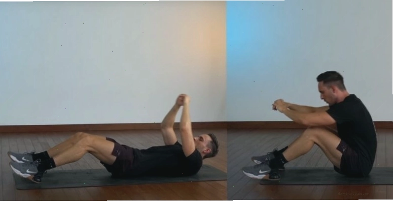 Bài tập Sit Ups cải thiện sức mạnh cơ bụng