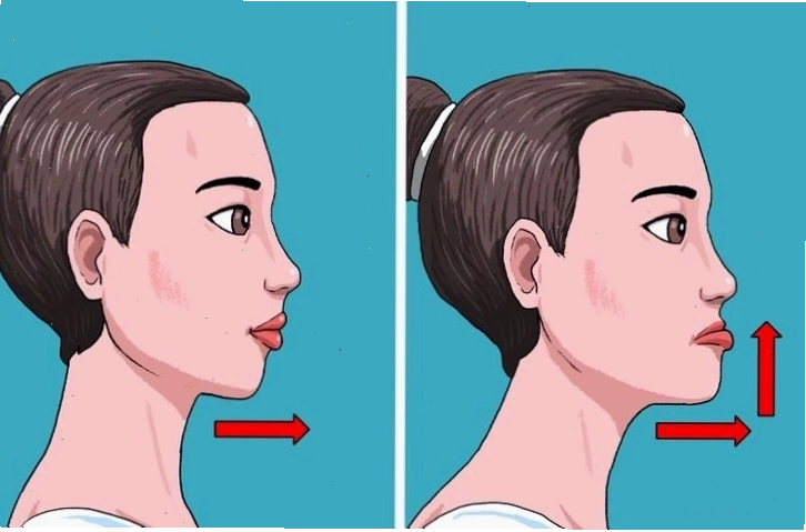Bài tập tác động cơ dưới cằm