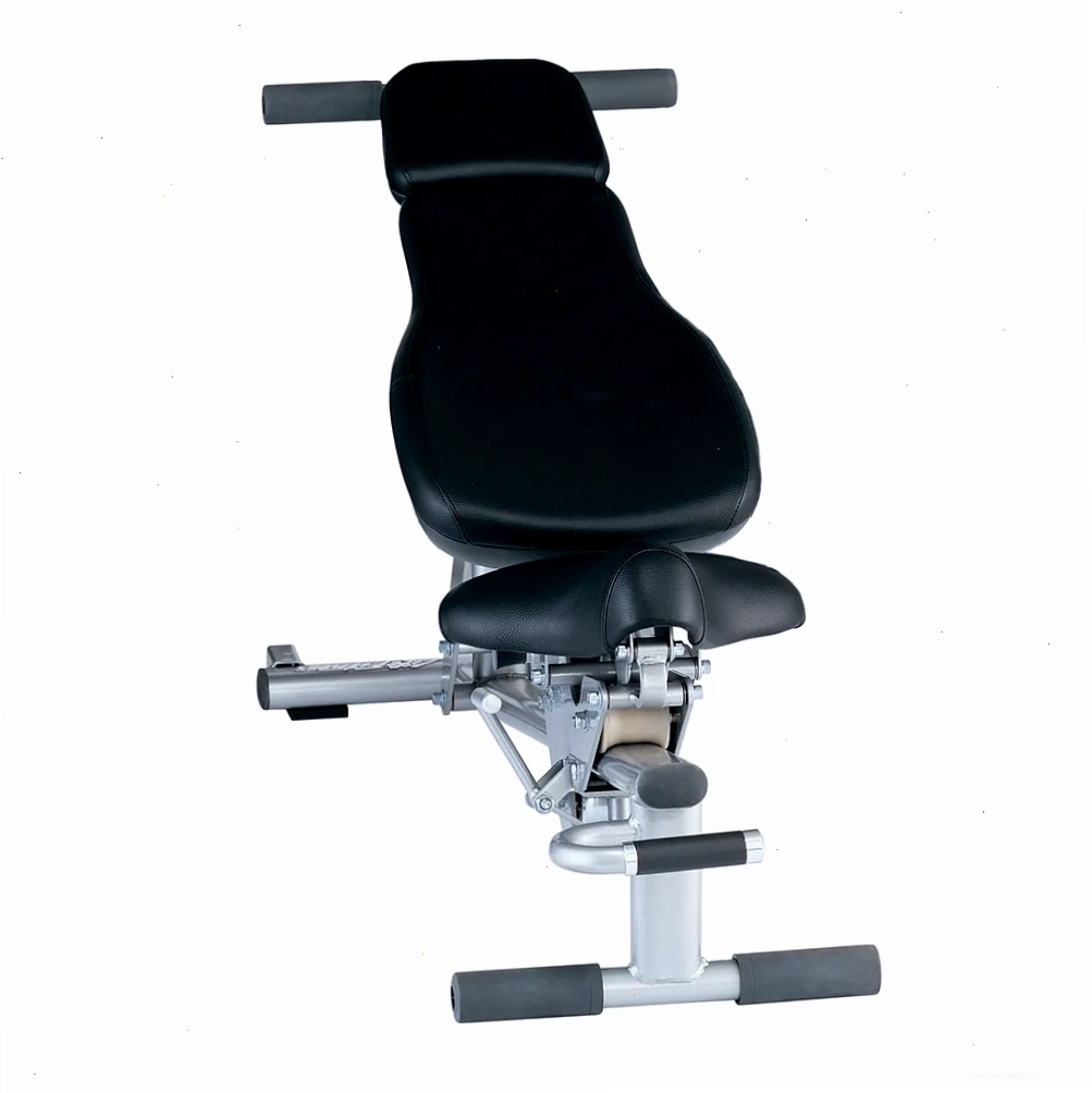 Băng ghế điều chỉnh của Life Fitness với đệm màu đen