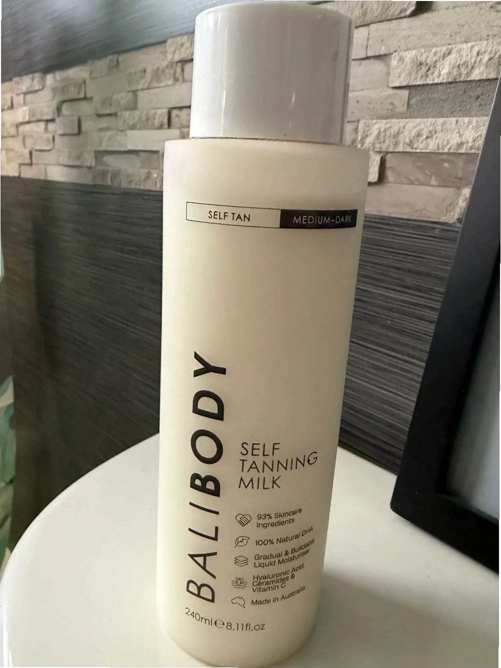 Bao bì sản phẩm Bali Body Self Tan Mousse