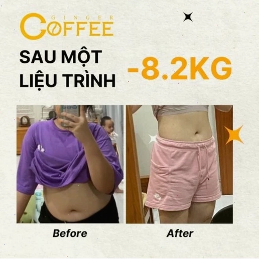 Bao bì sản phẩm Cà Phê Gừng Giảm Cân Ginger Coffee