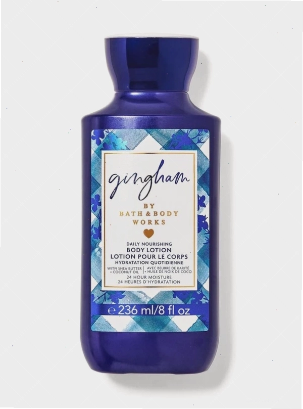 Bath And Body Works Gingham Body Lotion