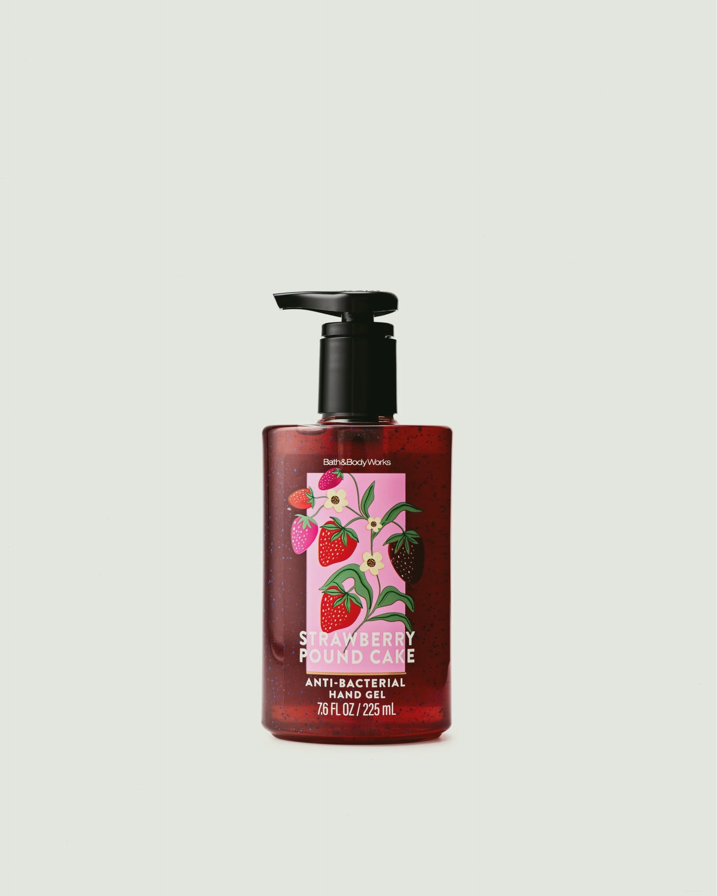 Bath and Body Works Strawberry Pound Cake Hand Sanitizer with Pump