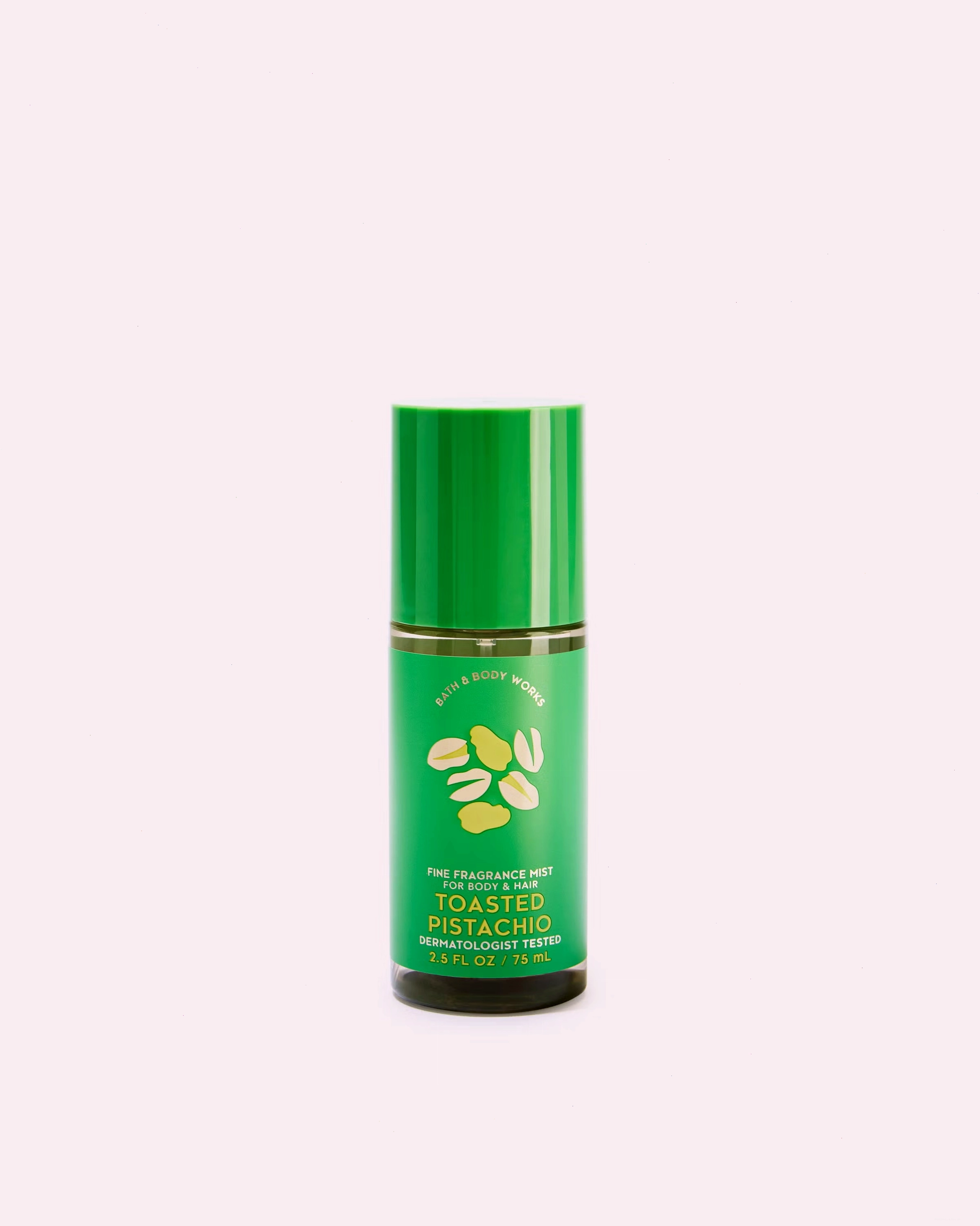 Bath and Body Works Toasted Pistachio Travel Size Fine Fragrance Mist - một ví dụ về dòng fragrance mist