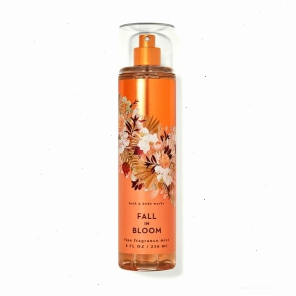 Bath & Body Works Fall In Bloom Fine Fragrance Mist với thiết kế chai tinh tế