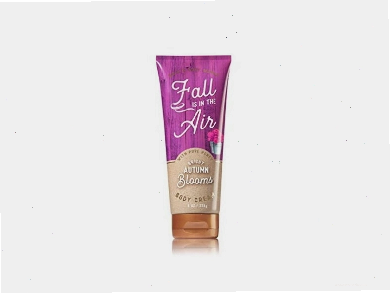 Bath & Body Works Fall Is In The Air Bright Autumn Blooms Body Cream, 8 oz