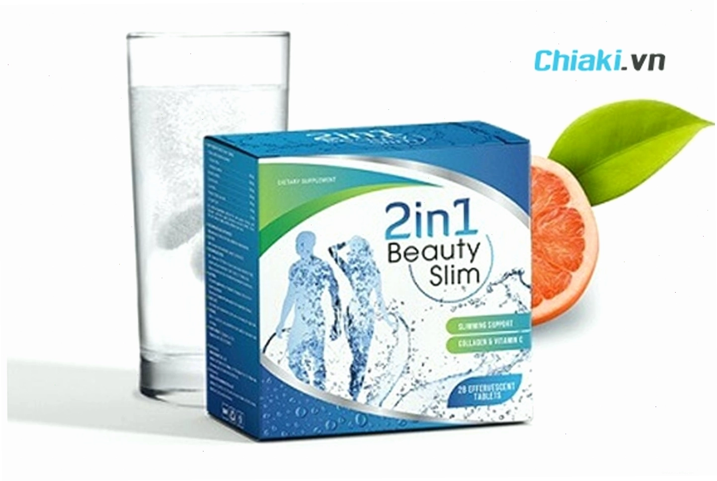 Beauty Slim 2 IN 1 Giúp Giảm Cân, Đốt Cháy Mỡ Thừa