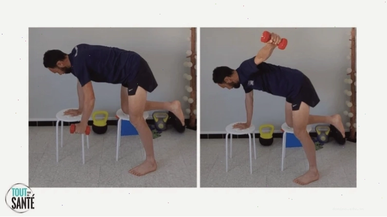 Bend over side-raise