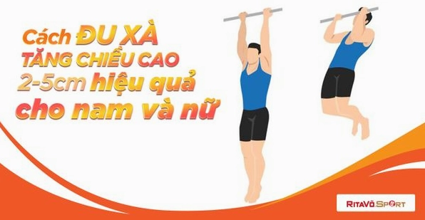 Bí quyết Đu xà đơn tăng chiều cao hiệu quả cho mọi lứa tuổi