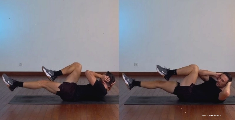 Bicycle Crunches giúp săn chắc hai bên eo