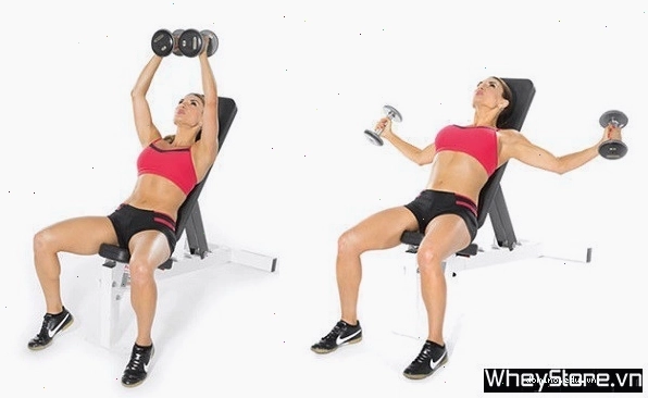 Biến thể Plank nghiêng tác động vào cơ ngực và tay