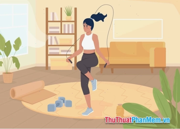 Biểu đồ minh họa sự cải thiện sức khỏe tim mạch nhờ tập thể dục