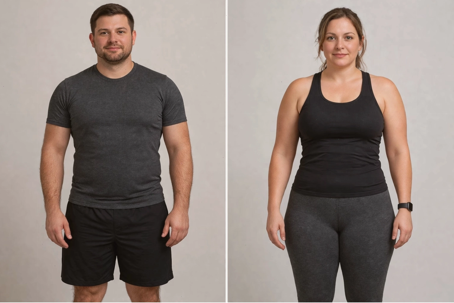 Biểu đồ phân loại body fat nam giới theo độ tuổi và mức độ