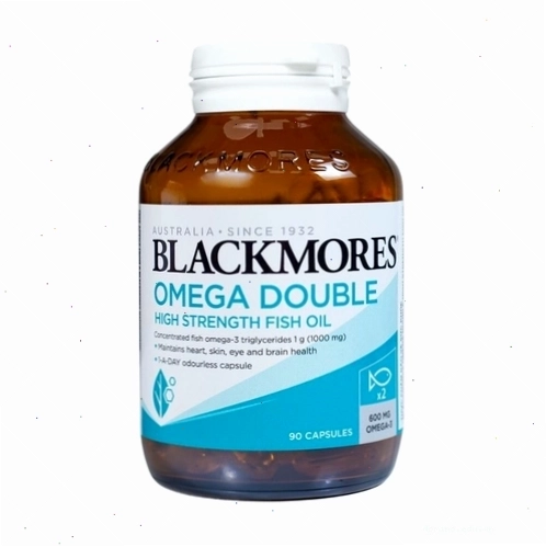 Blackmores Omega Double High Strength Fish Oil - 90 viên