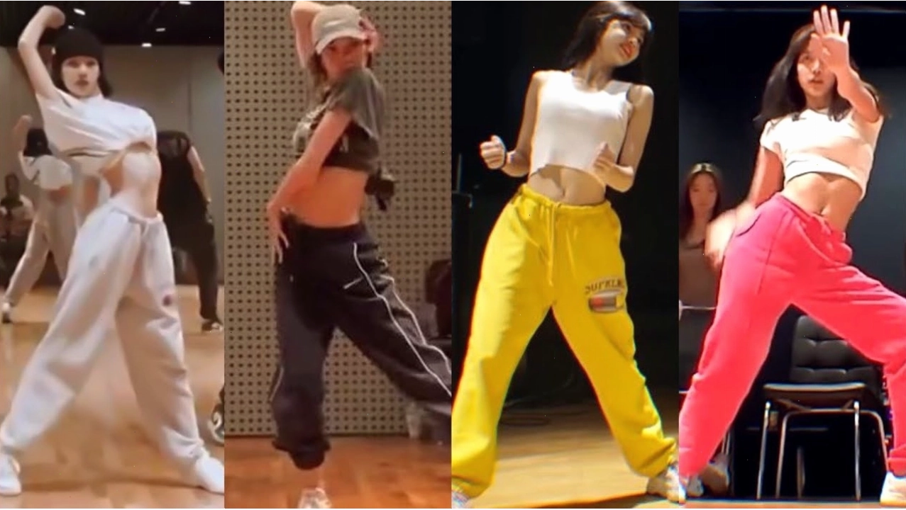 BLACKPINK LISA Dance Practice Compilation - YouTube