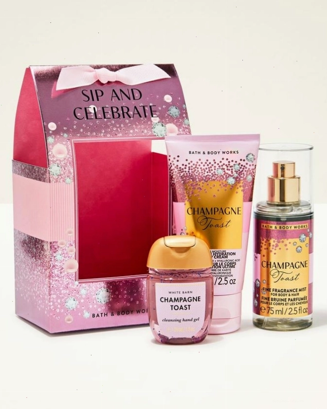 Bộ quà tặng Champagne Toast Bath and Body Works