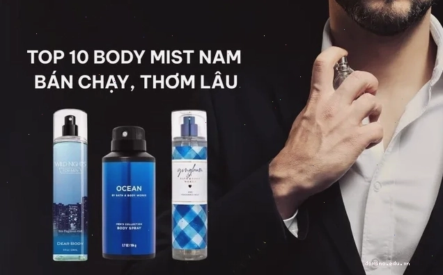Body mist cho nam bath body works chính hãng