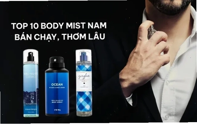 Body mist nam Bath & Body Works Gingham Fine Fragrance Mist tươi mát