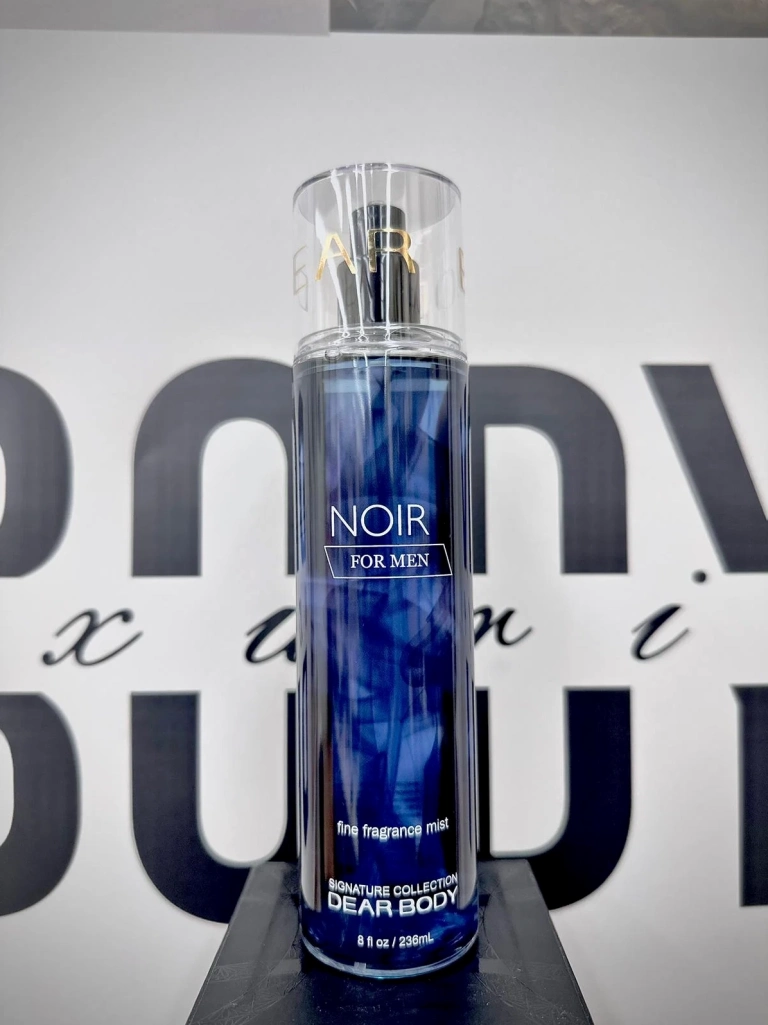 Body Mist Noir: Khám phá sức hút nam tính và sang trọng