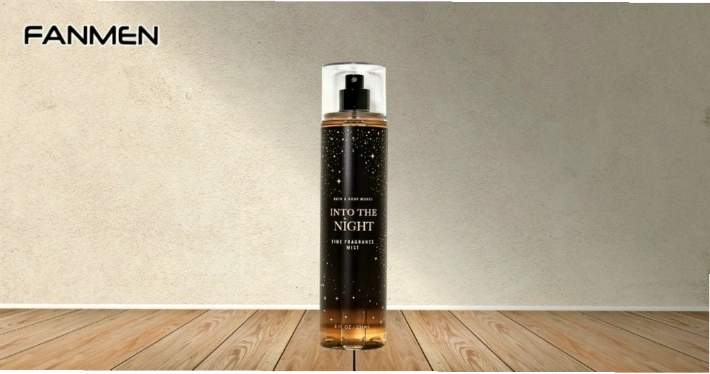 Body mist thơm lâu Bath & Body Works Into The Night với tông màu tím huyền bí