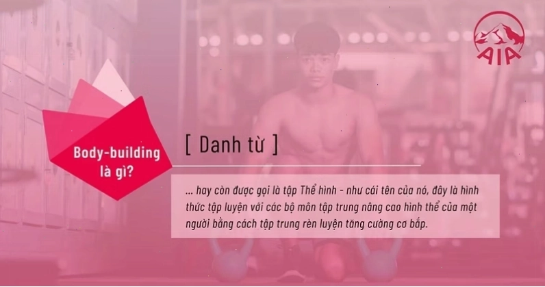 Bodybuilder nam với cơ bắp phát triển ấn tượng