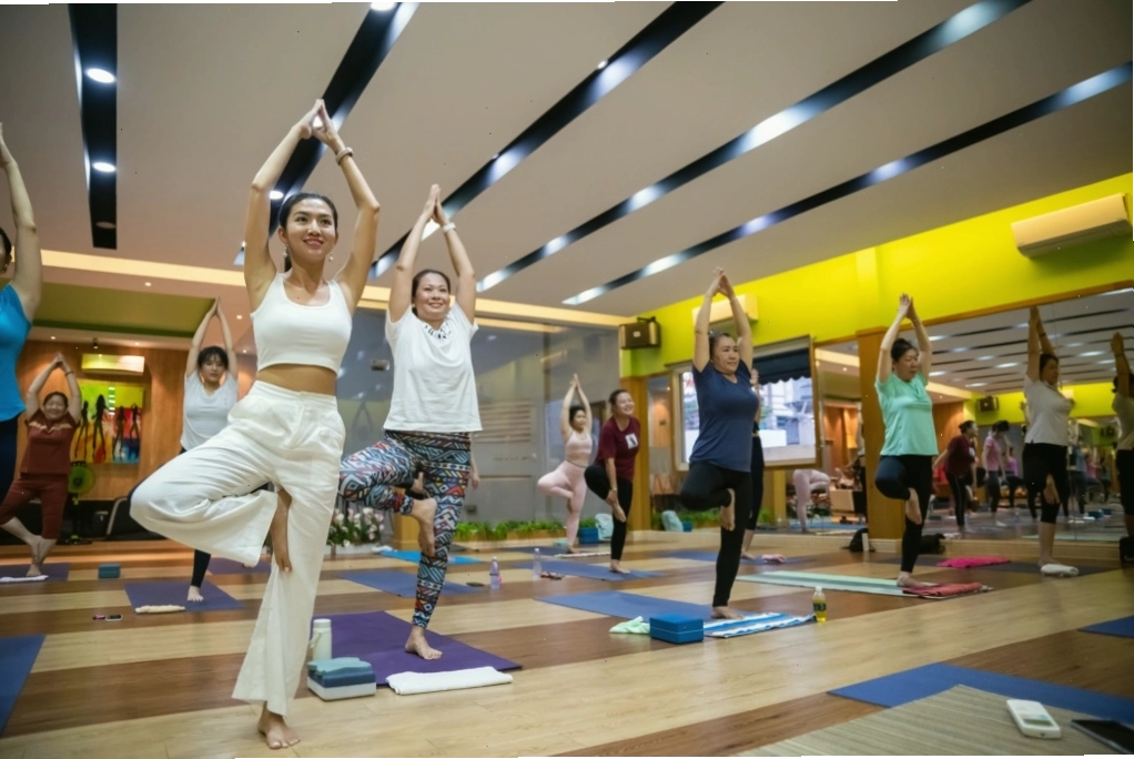 Buổi tập sôi động của lớp Group-X tại Dũng Gym