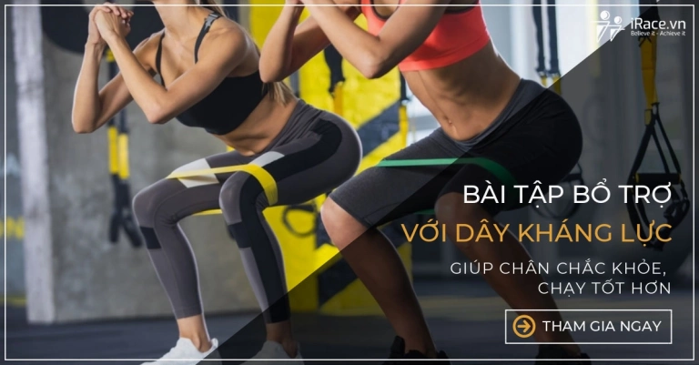 Các Bài Tập Chân Với Dây Kháng Lực Tăng Cường Sức Bền Hiệu Quả