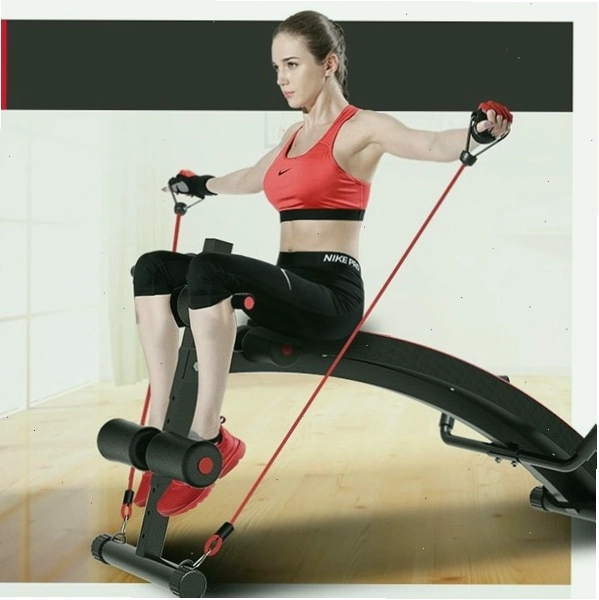 Các bài tập với dây kéo và lò xo trên ghế đa năng