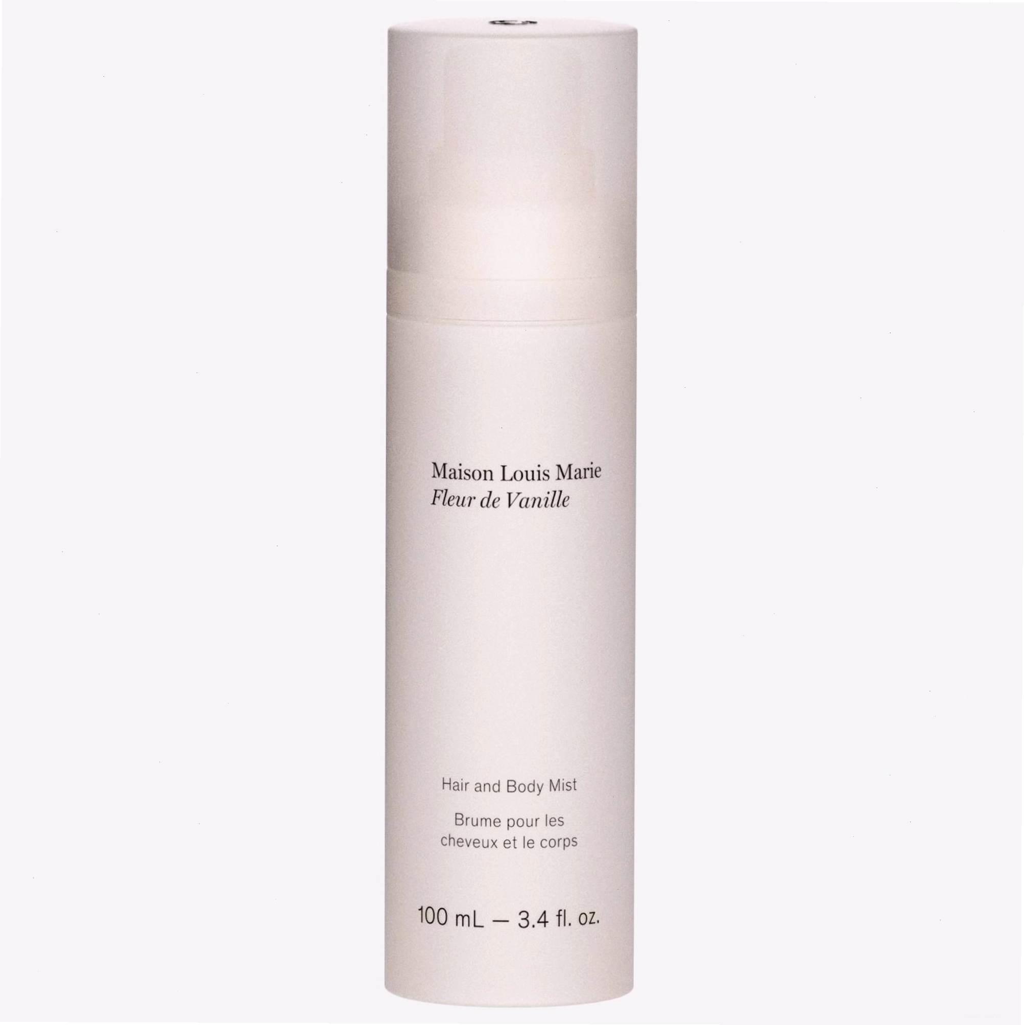 Các chai Vanilla Body Mist được sắp xếp cạnh nhau