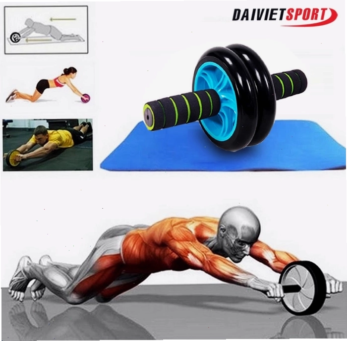 Các động tác biến thể khi tập với con lăn tập bụng