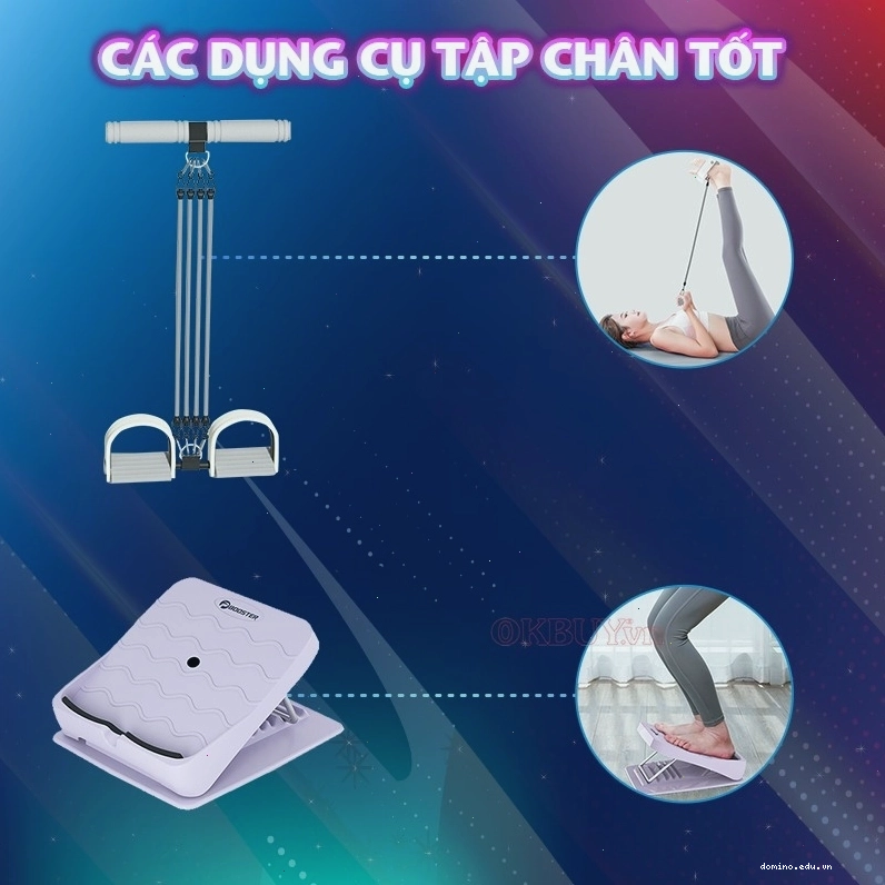 Các dụng cụ tập chân tốt của thương hiệu Booster