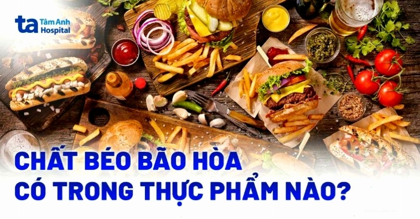 Các loại thực phẩm chứa chất béo bão hòa