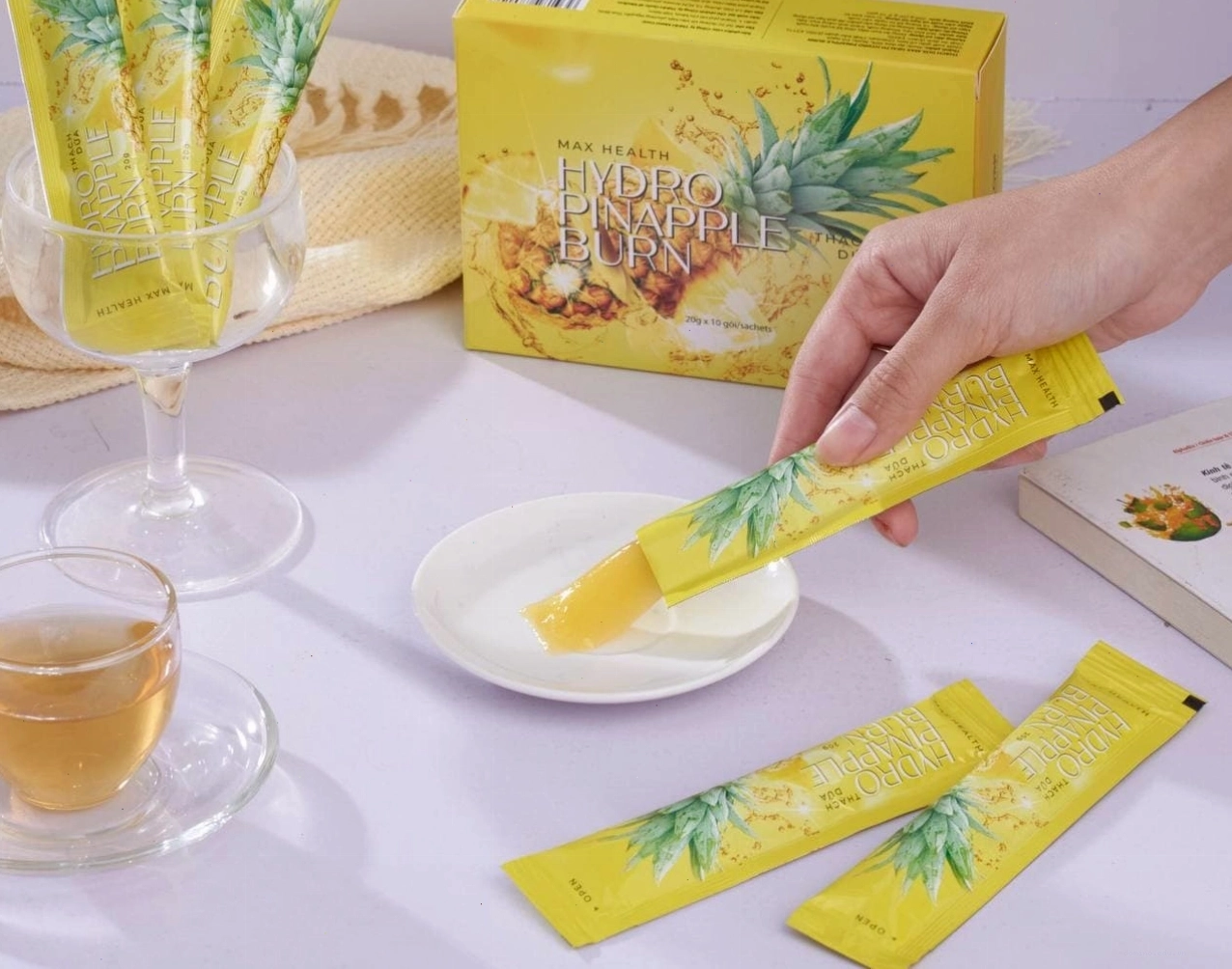 Cách ăn thạch dứa giảm cân hiệu quả
