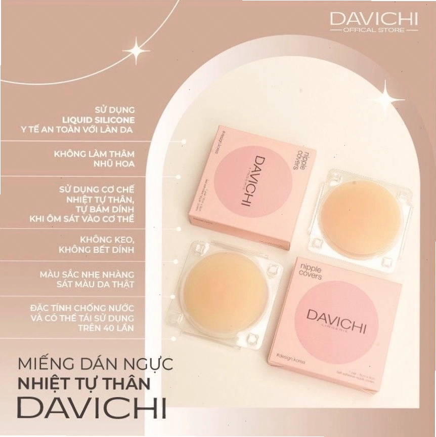 Cách sử dụng miếng dán ngực Davichi đơn giản và nhanh chóng