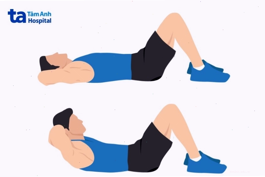 Cách thực hiện động tác gập bụng crunch chuẩn xác
