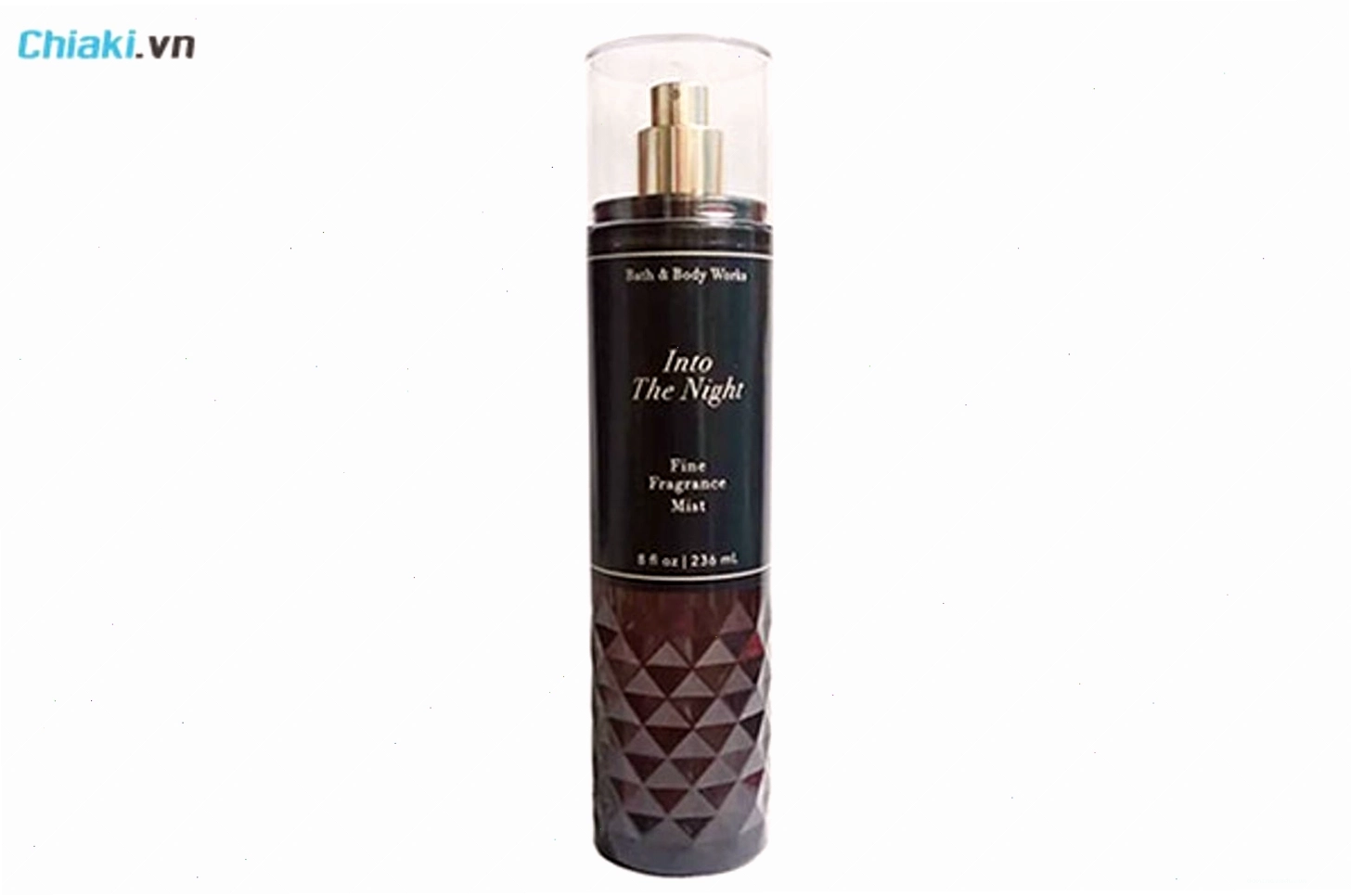 Cận cảnh chai xịt thơm Bath and Body Works Into The Night