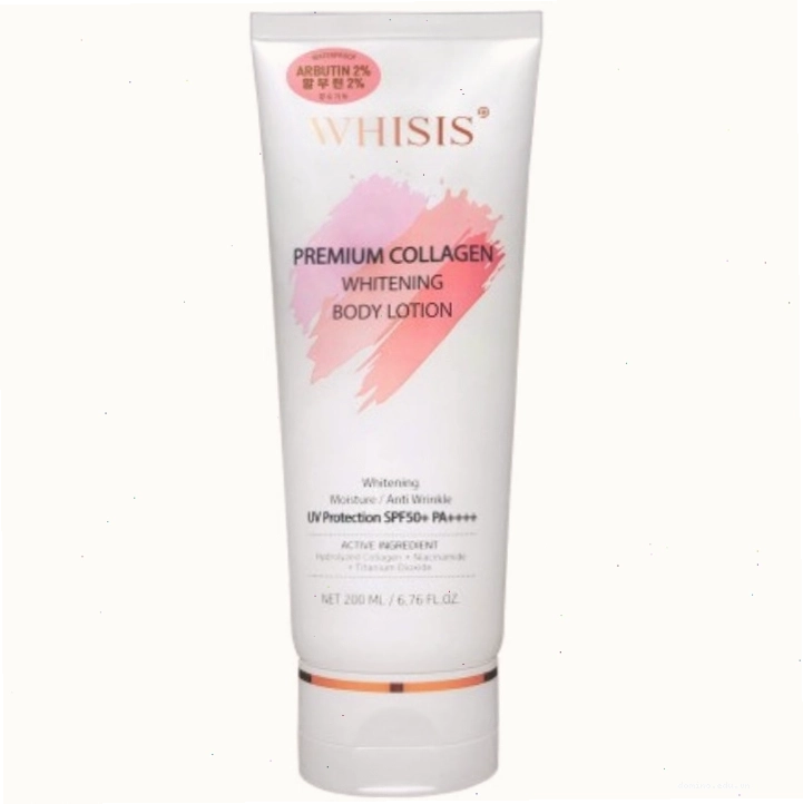 Cận cảnh chất kem dưỡng trắng da WHISIS Premium Collagen