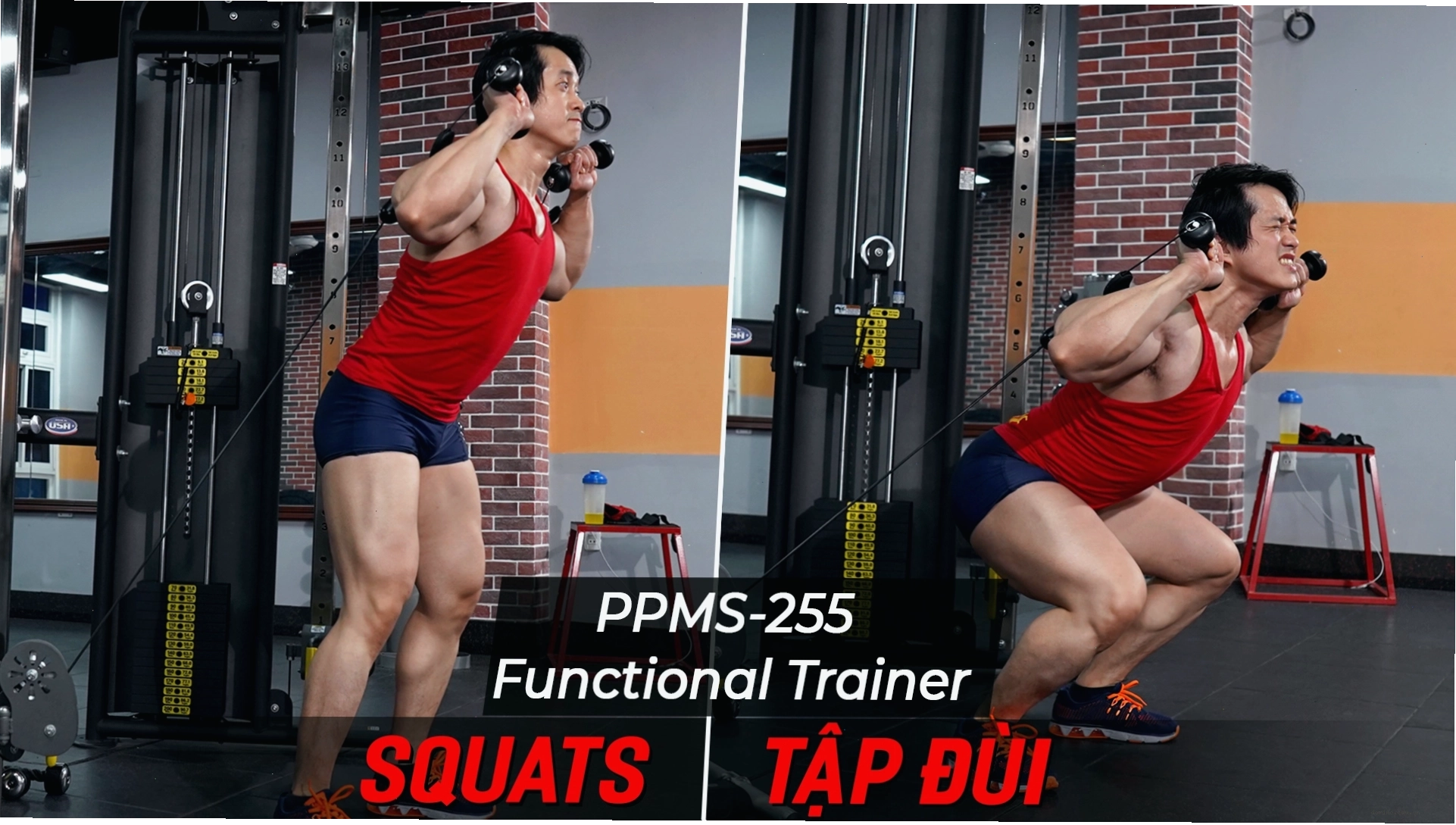 Cận cảnh cơ mông săn chắc sau khi tập luyện