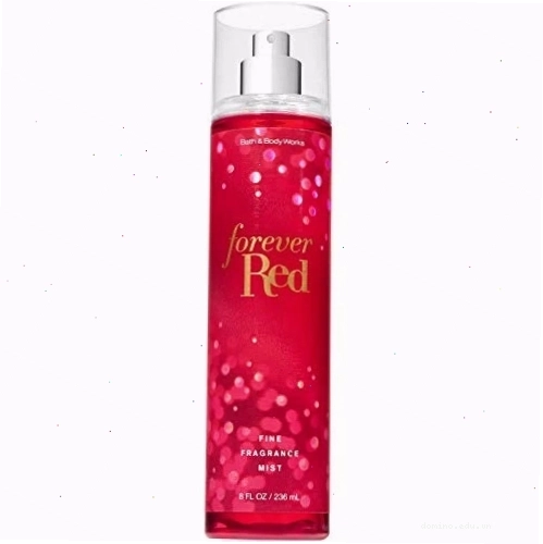 Cận cảnh vòi xịt tinh tế của Bath and Body Works Forever Red