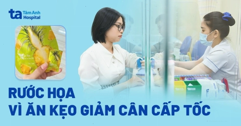 Cảnh báo rủi ro khi sử dụng kẹo giảm cân cấp tốc