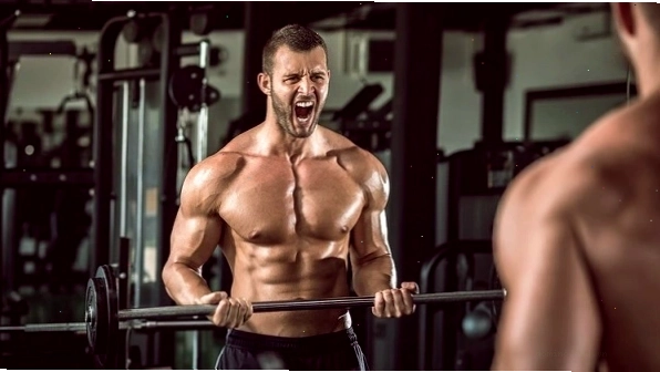 Cặp đôi tập luyện cùng nhau trong phòng gym
