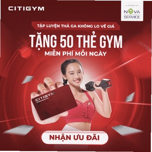 Cập nhật giá City Gym các gói tập và quyền lợi chi tiết