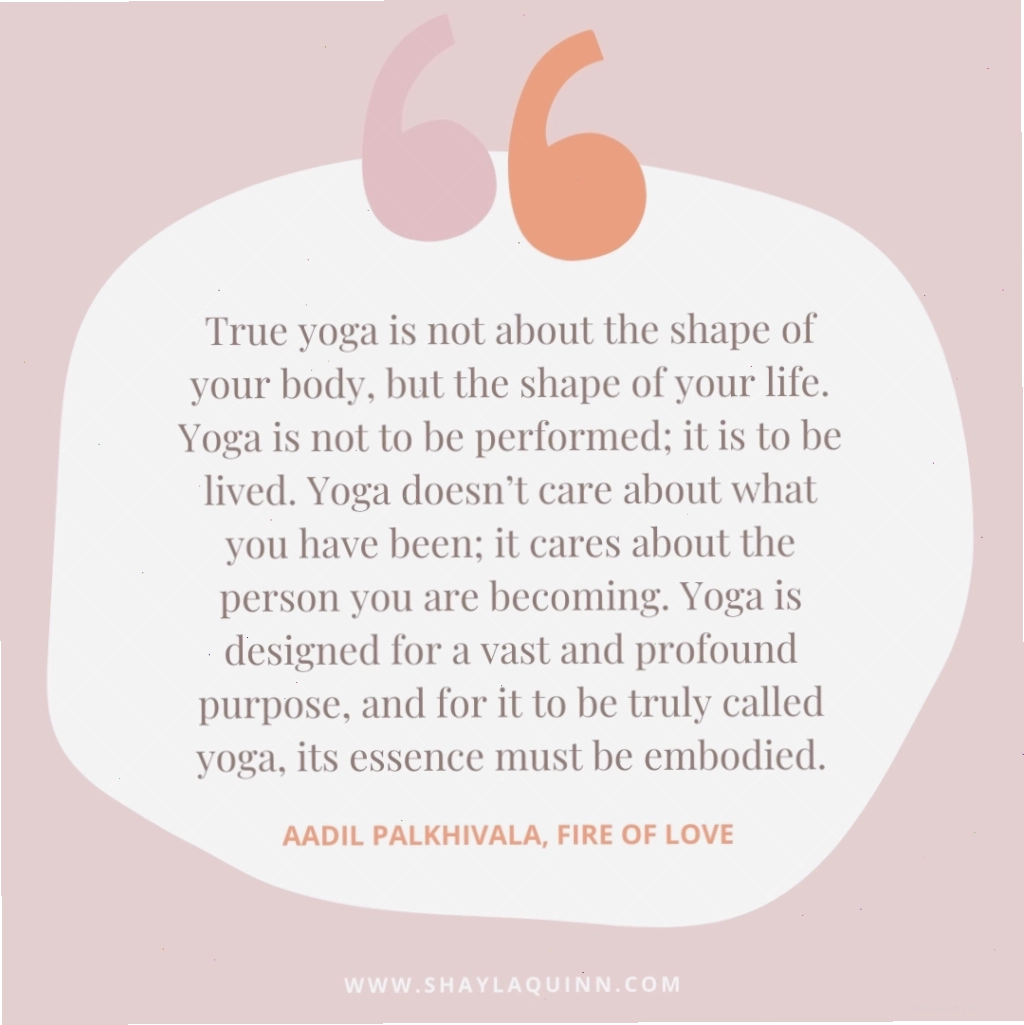 Câu nói về tình yêu bản thân trong yoga
