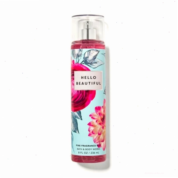 Chai nước hoa Bath & Body Works Hello Beautiful Fine Fragrance Mist