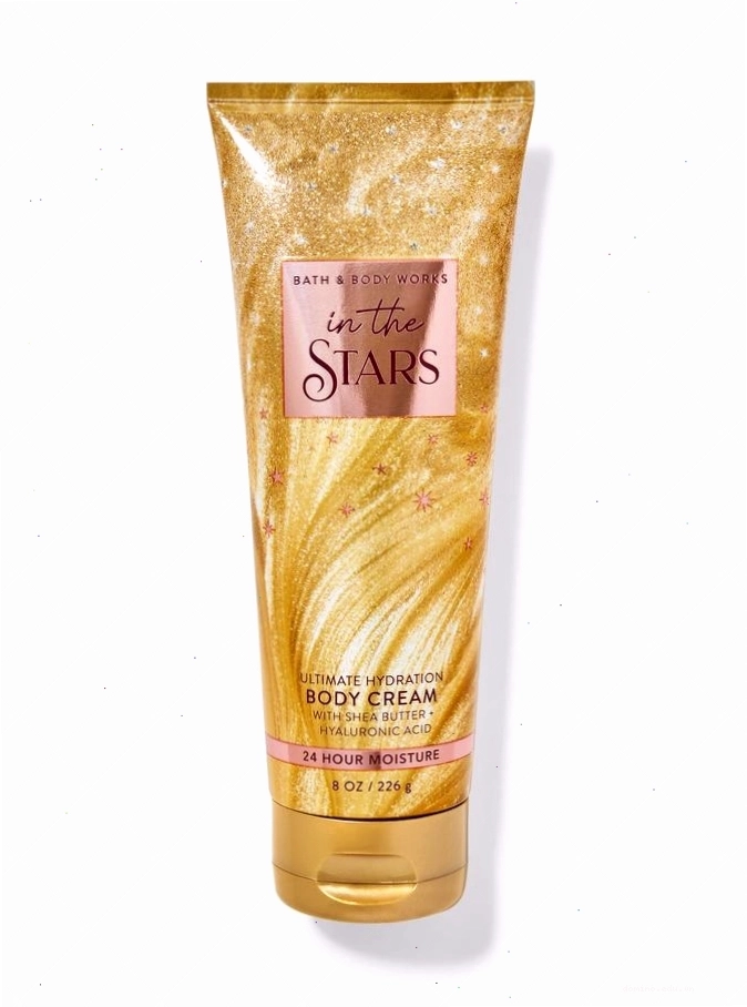 Chai nước hoa In The Stars Bath & Body Works với thiết kế lấp lánh