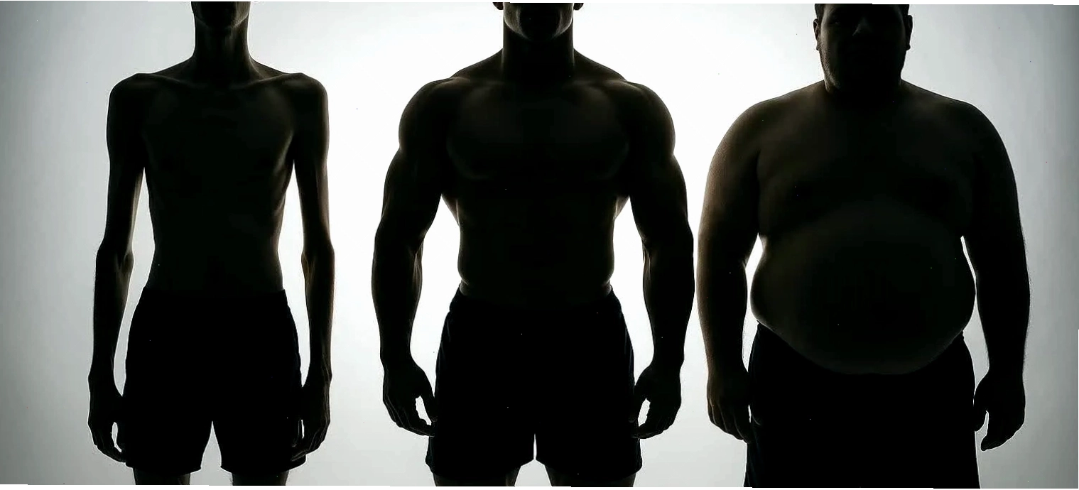 Chàng trai có vóc dáng ectomorph đang thực hiện động tác chạy bộ.