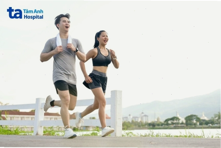 Chạy bộ giảm mỡ bụng hiệu quả