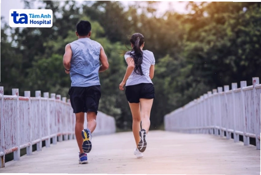 Chạy bộ thúc đẩy tuần hoàn máu