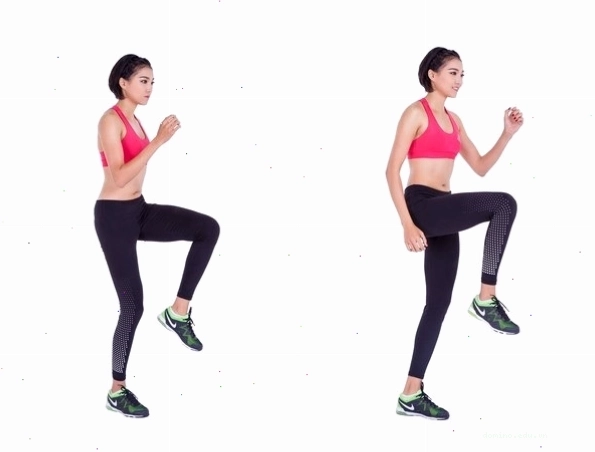 Chạy tại chỗ là bài tập cardio đơn giản tại nhà