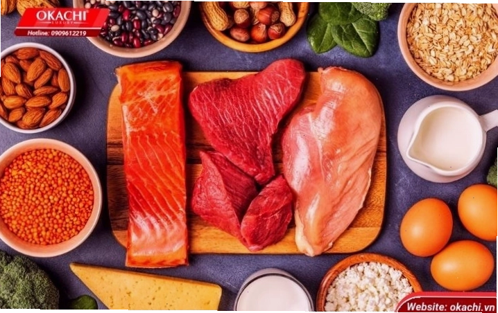 Chế độ dinh dưỡng cân bằng, cung cấp đủ protein cho cơ thể